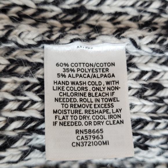 Caslon Shawl Collar Longline Cardigan - Size XS - Picture 9 of 9